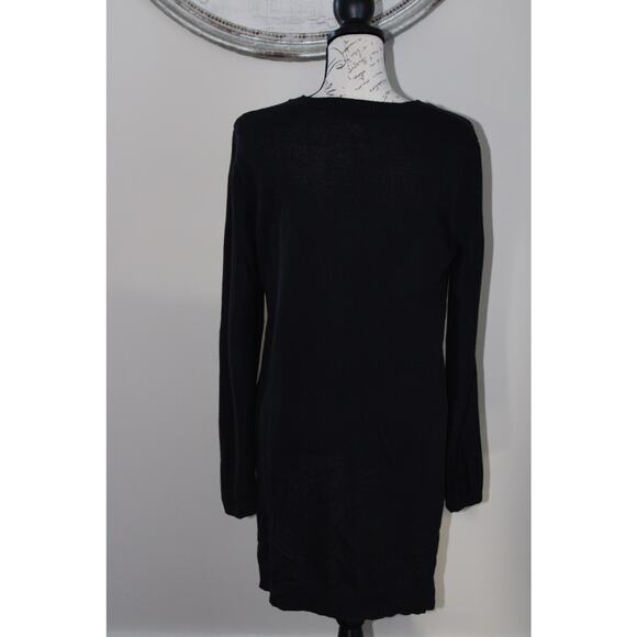 BCBGeneration Womens Long Sleeve Knit black Pullover Sweater Size M/L - Picture 5 of 11